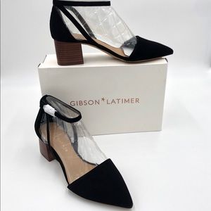 Gibson & Latimer block heel pumps 9M